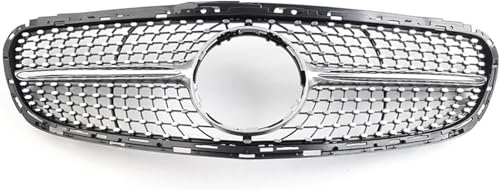 Grille de pare-chocs Mercedes W212 argentée, finition élégante d'origine
