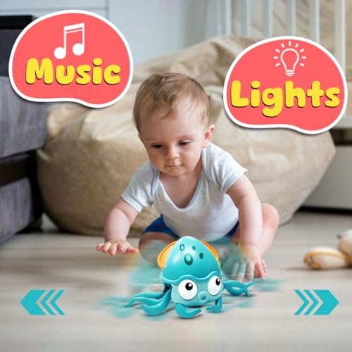 Wembley Store Wembley Rechargeable Octopus Crawling Musical Baby Toy - Image 8