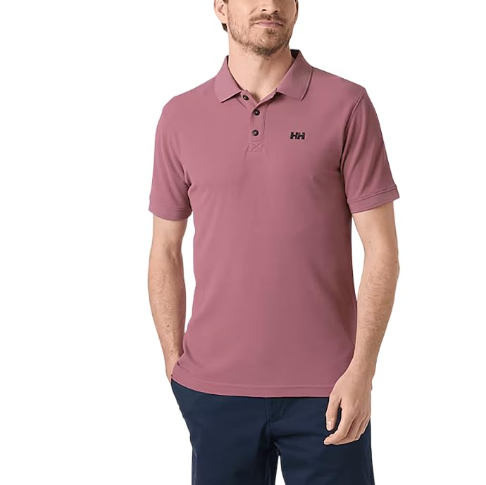 Polo Helly Hansen Driftline pour homme couleur violet en taille 2XL - 3