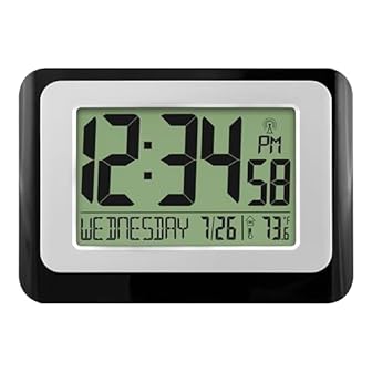 La Crosse Technology Atomic Digital Wall Clocks photo La Crosse Technology Atomic Digital Wall Clocks