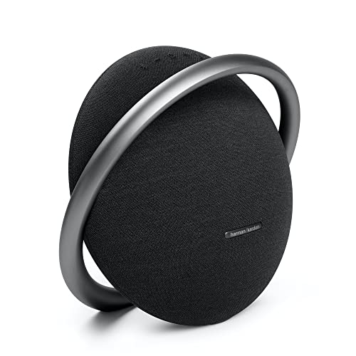 Image of (Refurbished) Harman Kardon Onyx Studio 7 Portable Stereo Bluetooth Speaker with 8 Hours Playtime and Wireless Dual Sound (Black)