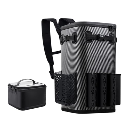Sac à dos de pêche 49L avec porte-canne et compartiments modulaires pour équipement - 3