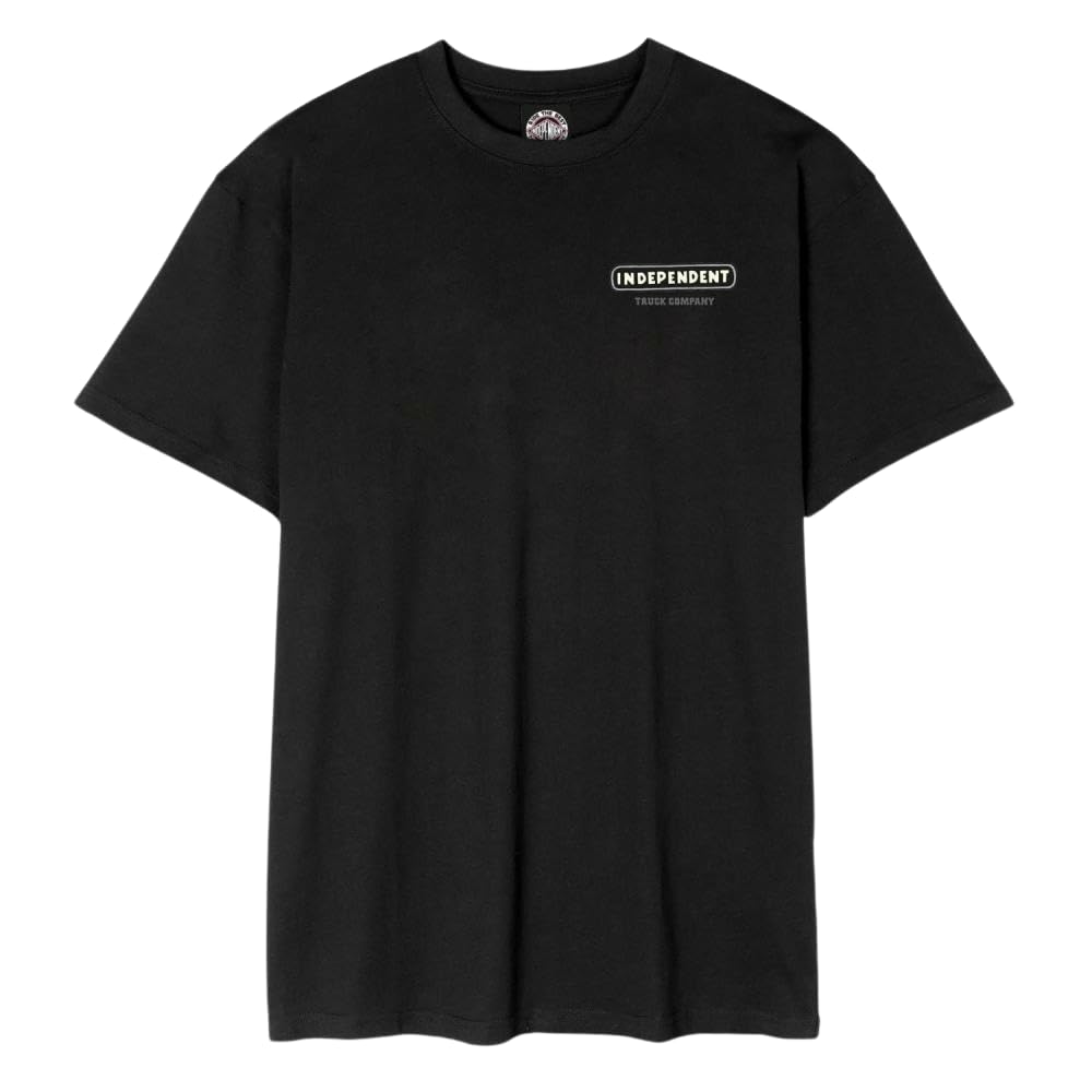 Independent ITC T-Shirt (UK, Alpha, M, Regular, Regular, Black)