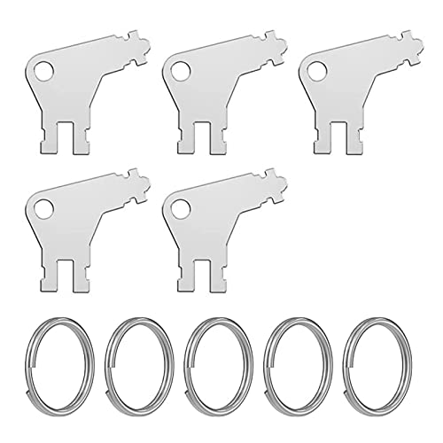 VGOL Ersatzschlüssel Für Papierhandtuch- Und Toilettenpapierspender - 2 Stück Metallschlüssel Kompatibel Mit Oasis Creations TP334/TP334W