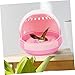 JOINPAYA 1set Portable Bird Carrier Nest with Warm Pad for Outdoor Cage for Easy to Material for Pet Travel