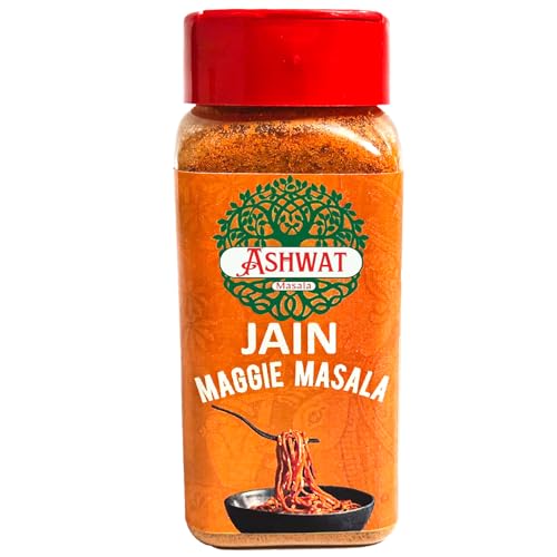 Image of Ashwat Jain Maggie Masala Powder - No Onion No Garlic - For Multipurpose Seasoning - Tastemaker (90 Gm)