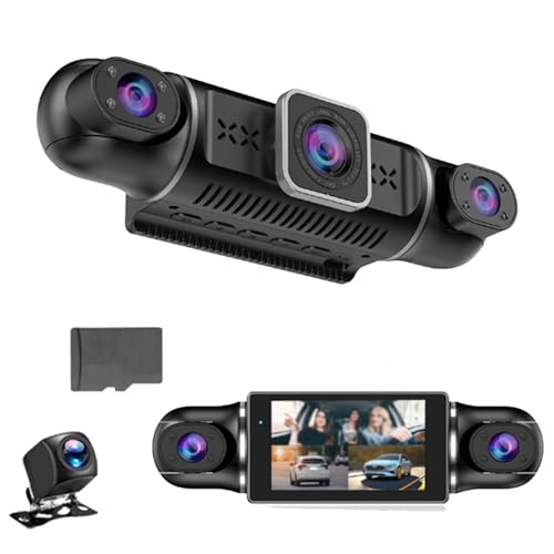 4-Channel 1080P Car Recorder, 4 Channel Dash Cam, Driving Security 4-Channel 1080P Car Recorder, 360° View 4 Channel Dash Cam, 4k HD Dash Cam Camera, 24h Parking Mode (Four Cameras with WiFi + 32G) 4-Channel 1080P Car Recorder, 4 Channel Dash Cam, Driving Security 4-Channel 1080P Car Recorder, 360° View 4 Channel Dash Cam, 4k HD Dash Cam Camera, 24h Parking Mode (Four Cameras with WiFi + 32G)
