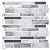 Vamos Tile 10-Sheet Peel and Stick Tile Backsplash,12"x12" Premium Kitchen Backsplash Peel and Stick Tile (Grey)