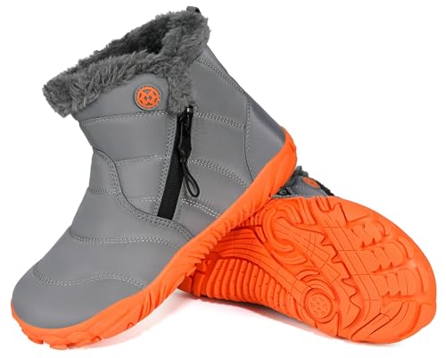 Gaatpot Winterstiefel Jungen Mädchen Schneestiefel Wasserdichte...