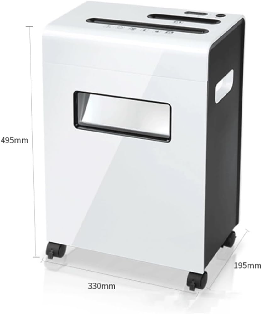 Shredder 16L Commercial Class 4 Confidential Document Paper Shredder Office Supplies (D As Shown)