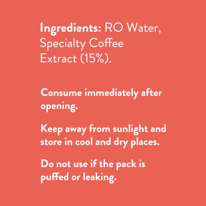 Image of Blue Tokai Coffee Roasters Drop Americano | Liquid Coffee Concentrate | 100% Arabica | Ready to Use Coffee | Hot or Cold | Pack Of 5 Sachets | 20ML Each | Instant Coffee | Specialty Coffee Concentrate