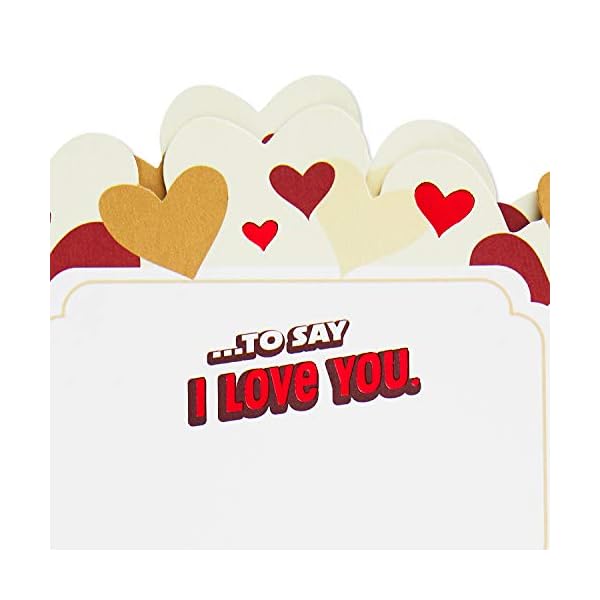 Hallmark Paper Wonder Star Wars Baby Yoda Pop Up Valentines Day Card, Love Card, Anniversary Card (Reaching Out… – Bild 4