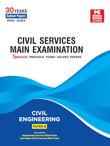 Image of CSE Mains 2025: Civil Engineering Solved Paper-2 (1995-2024)