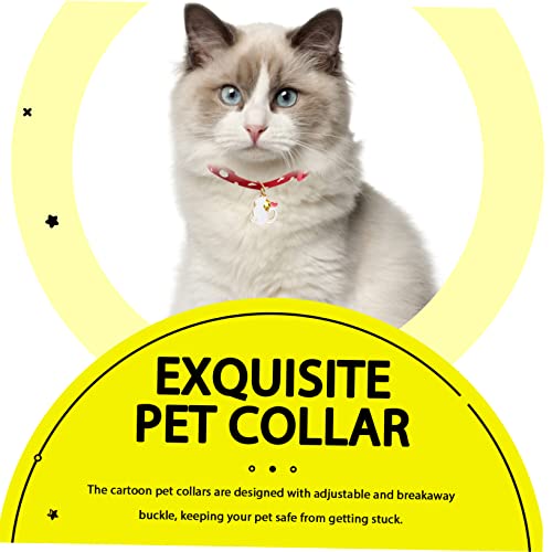 Colliers sécurité chat chien avec cloche lot de 5 réglables