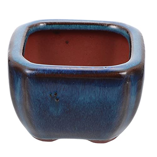 Happyyami 1 Stück Kleiner Lila Sand Blumentopf Ikebana Vasen Keramik...