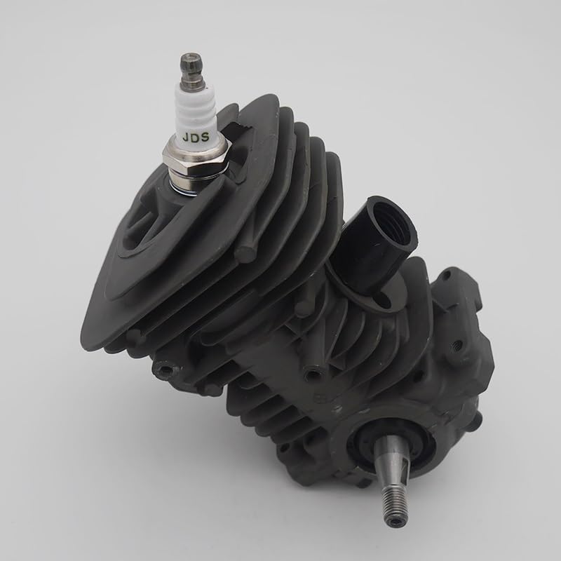Części ogrodowe 38MM i 40mm cylinder silnika tłok zestaw wału korbowego pasuje do Husqvarna 137 142 piła łańcuchowa odbudowa silnika części zamienne do silnika narzędzie Części ogrodowe (Color : HUS