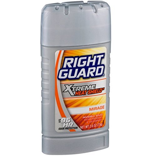 Right Guard Xtreme Heat Shield Antiperspirant & Deodorant, Mirage 2.6 oz ( Pack of 6)