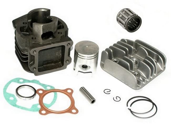 UNTIMERO 50 Cylindre Piston Cage À Aiguille Culasse KIT Compatible with MBK Booster Spirit Rocket NG