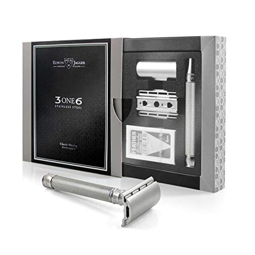 Edwin Jagger 3ONE6 Knurled Safety Razor