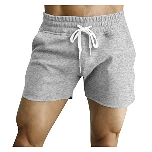 2021 Nuevo Pantalones Cortos Hombre Verano Casual Moda Deporte Running Jogging Pants Cómodo Original Color sólido Cortos Pantalon Fitness Gym Suelto Ropa de Hombre Pantalones de Playa Shorts