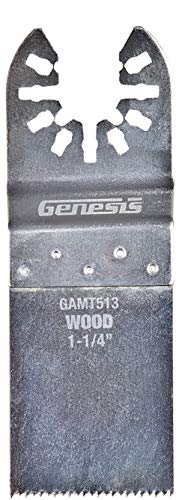 Genesis GMT15A 1.5 Amp Multi-Purpose Oscillating Tool and 19-Piece Universal Hook-And-Loop Accessory Kit with Storage Box