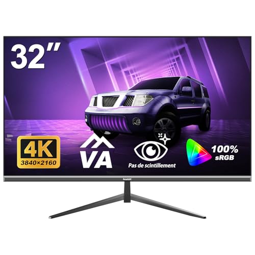 Gawfolk Moniteur PC 32" 4K UHD