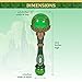 Wicked Elphaba Light and Sound Musical Bubble Wand, Includes Bubble Solution