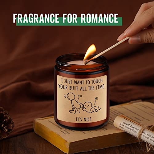 Gspy Funny Love Candle - Romantic Gifts, Naughty Gifts For Boyfriend Girlfriend, Couples Gifts For Husband Wife - Cute Anniversary, Fathers Day, Mothers Day, Birthday Gifts For Her, Him, Men, Women #TOP3