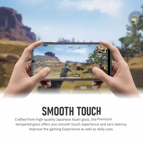 Image of TitanGuard Tempered Glass Screen Protector Guard for Samsung Galaxy A16 / M16 / M06-9H Hardness, Military Grade, Anti-Static, Easy Installation Kit - 1 PACK