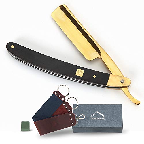 straight razor kit 3 in 1 best shaving razor for men with strop