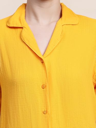 Image of B STORIES Women's Cotton Pyjama Set | Comfort and Relexed Nightsuit for Ladies
