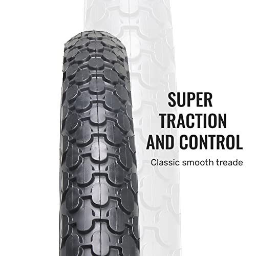 Mohegia Bike Tire,26" X 2.125" Folding Beach Cruiser Bicycle Replacement Tires/Black #TOP1