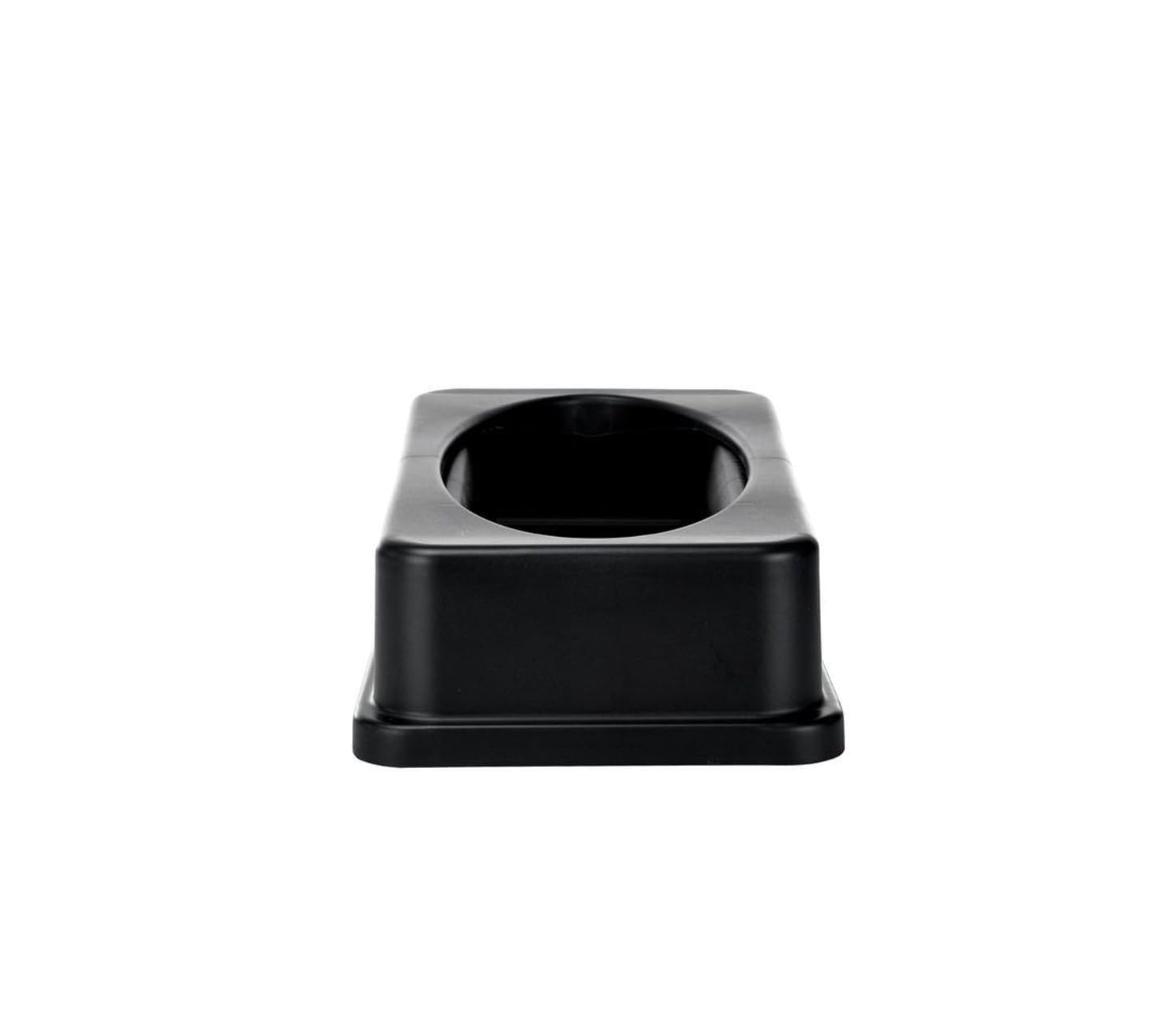 Slim Drop Slot Swing Trash Can Lid, 23 Gallon, Black VQ32254