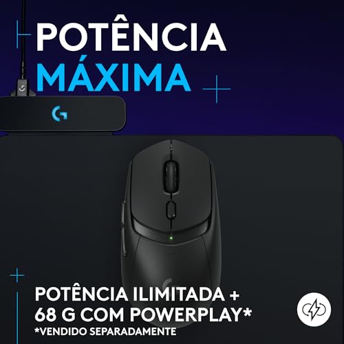 Mouse Gamer Sem fio Logitech G G309 Lightspeed Preto