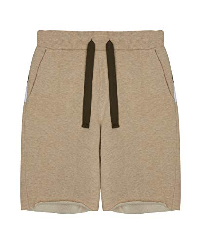 GULLIVER Pantalones Cortos para Teen Niño Color Beige con Cordón, Algodón, Casual Shorts para 9-14 Años Cover