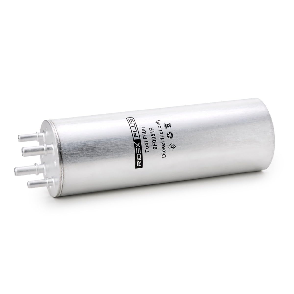 RIDEX PLUS 9F0051P Filtro combustible Compatible con VW Multivan T5 7HM, 7HN, 7HF, 7EF, 7EM, 7EN Gasóleo