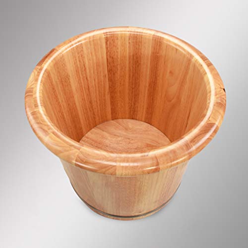Balde de Madera para Baño de Pies con Tapa miniatura 4
