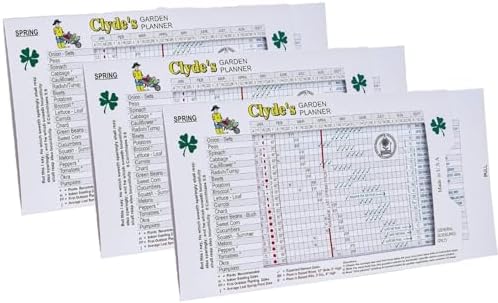 3-Pack, Clyde's Garden Planner