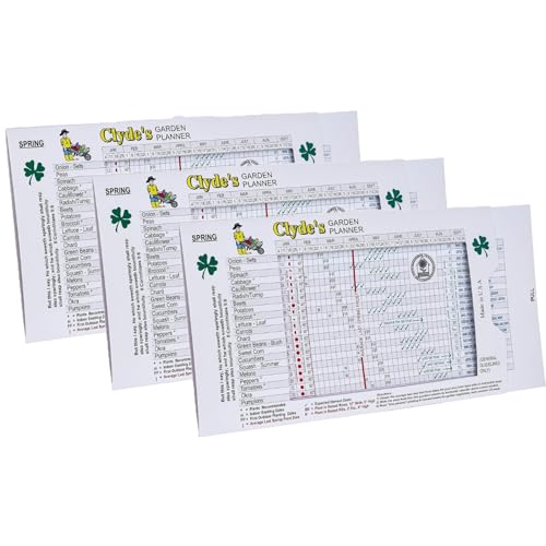 3-Pack Clydes Garden Planner