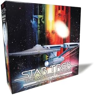 Polar Lights Kit de modelo em escala 1:350 Star Trek USS Enterpri...