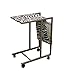 Ore International FW1363 Laptop Cart (Zebra Print), 24.25-Inch (FW1363)