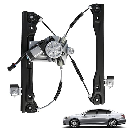 Front Right Window Regulator with Motor Assembly 2 Pins for Chevrolet Cruze 2012 2013 2014 2015 for Chevy Cruze Limited 2016 Replace 751-740