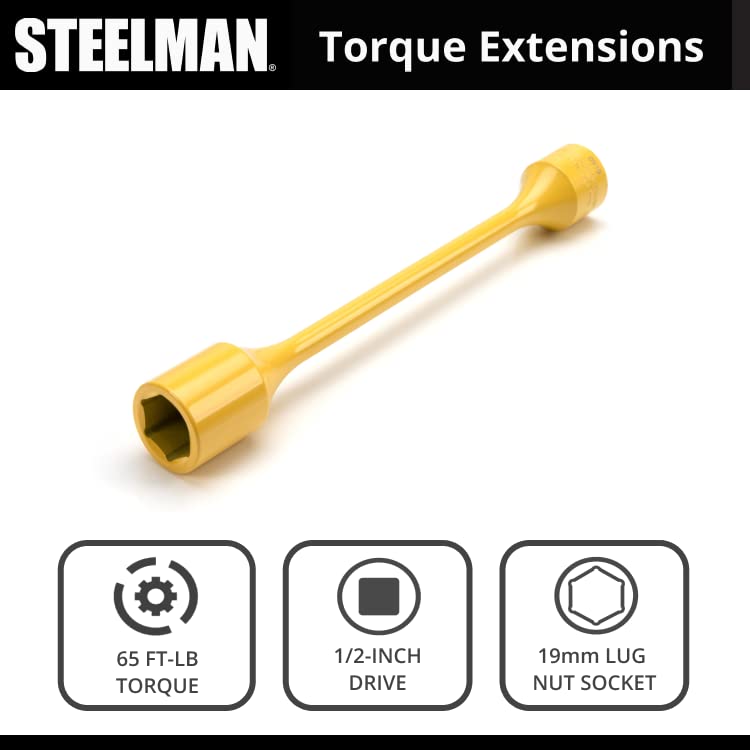 STEELMAN 50067 Yellow 1/2-Inch Drive 65 Foot-Pounds Torque
