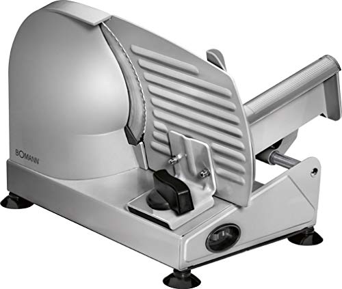 Aufschnittmaschine Edelstahl Messer Allesschneider Brotschneidemaschine Wurstschneider (Einstellbare Schneiddicke 0-15… – Bild 3