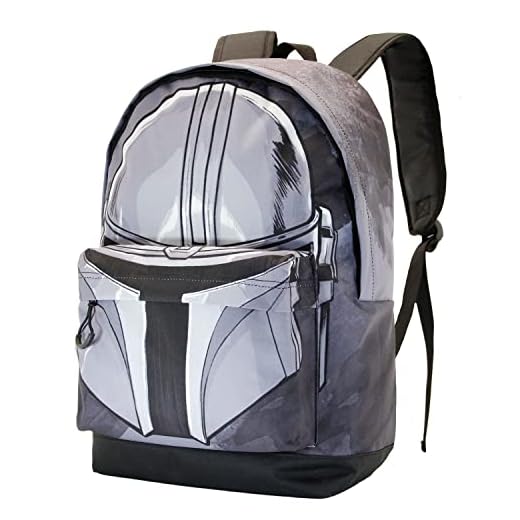 Star Wars Star Wars Mochila HS FAN, 30 x 43 cm, Capacidad 22 L, The Mandalorian Helmet