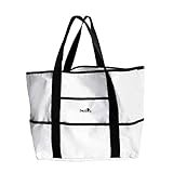 Dejaroo Waterproof Beach Bag - Weekend Overnight Tote - Large and Lightweight