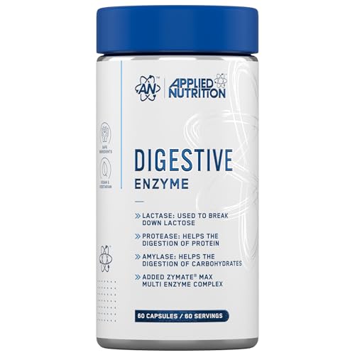 Enzymes Digestives contre le ballonnement gélules Applied Nutrition pour mieux digérer
