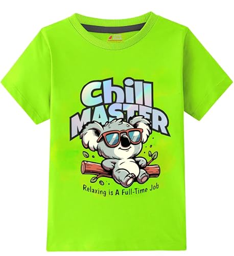 Image of Lush Plush Boys High GSM Cotton Half Sleeve Printed Cotton T-Shirt