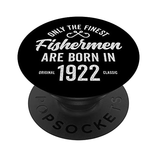 Pescador de 100 años: Pesca 1922 100 cumpleaños PopSockets PopGrip Intercambiable