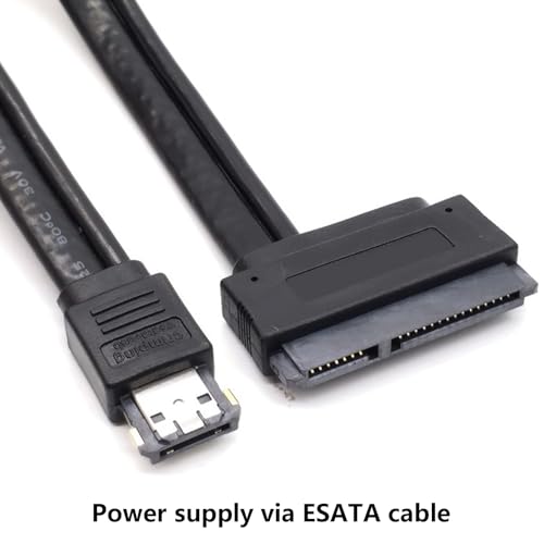 Cable ESATA a USB de 30 cm para discos duros miniatura 5